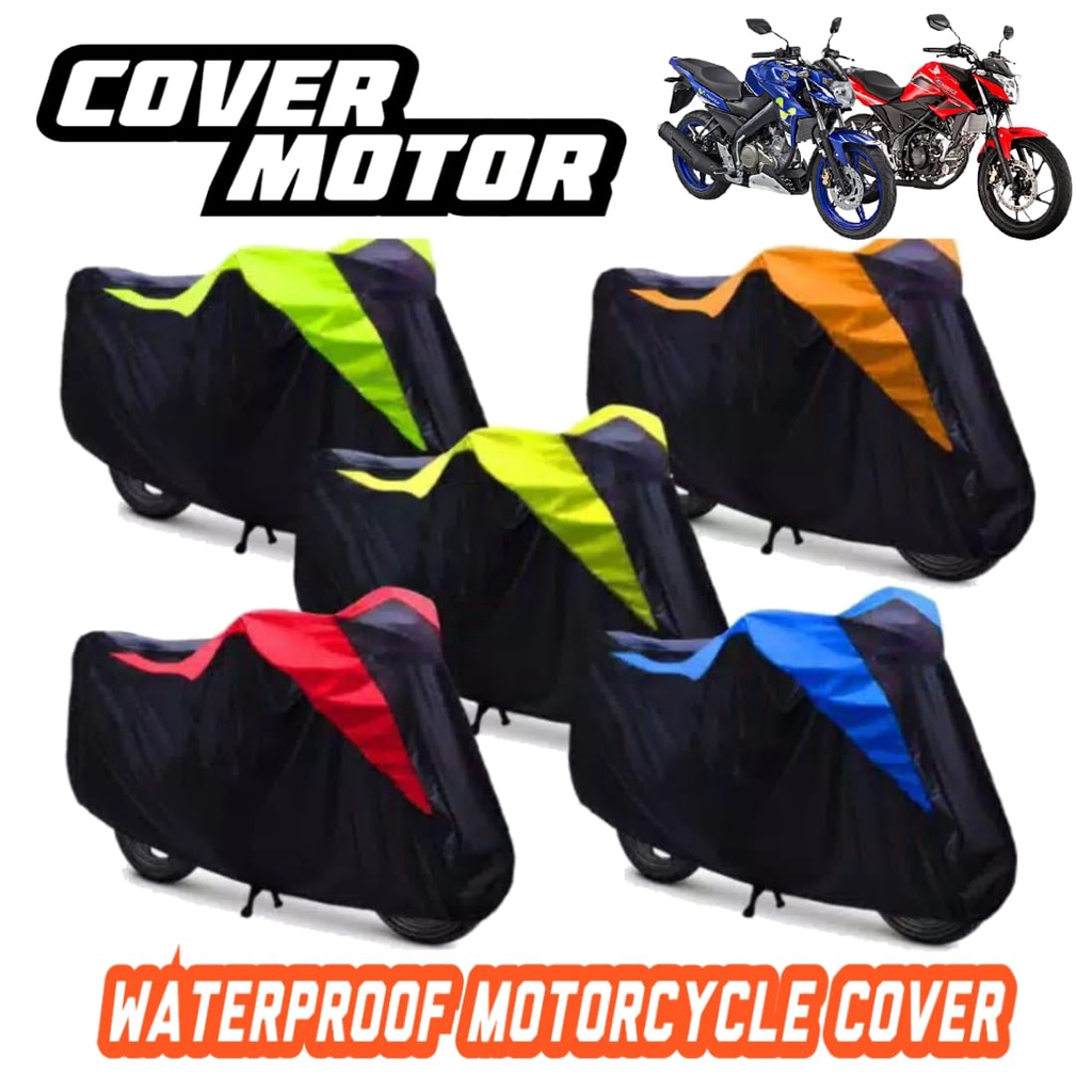 SARUNG MOTOR VIXION CB150R BYSON MEGAPRO JUPITER MX XABRE VERZA SATRIA FU SONIC / COVER MOTOR