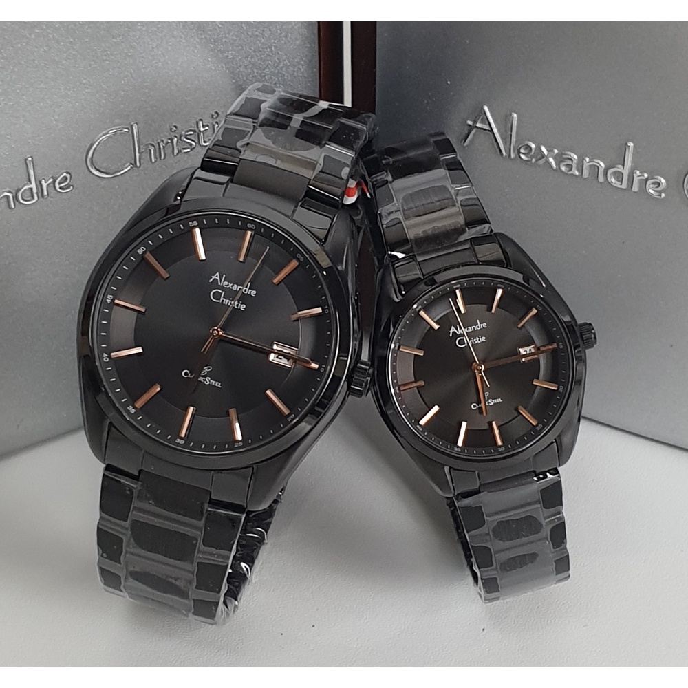 Alexandre Christie Ac 8648 / ac8648 Jam Tangan Original Dia L 3,2 , M 4,2 Cm