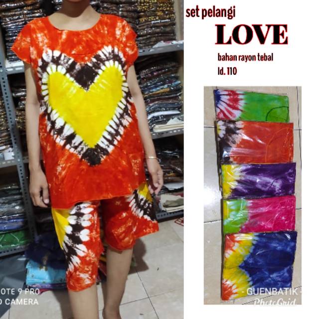 NEW FESHION SETELAN PELANGI RAYON TEBAL