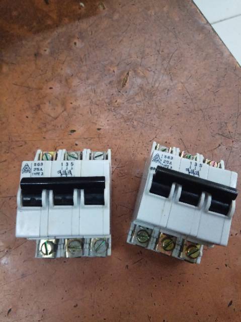 MCB BBC 3Phase 6A , 10A , 20A