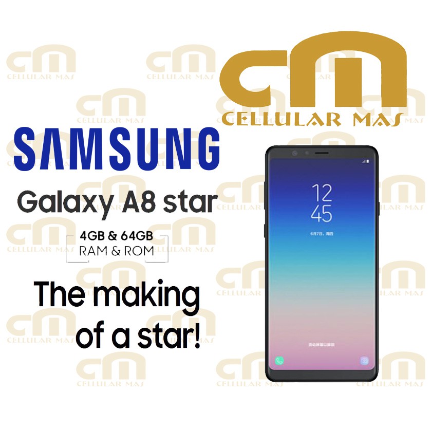 Samsung Galaxy A8 Star 4/64 RAM 4GB ROM 64GB GARANSI RESMI