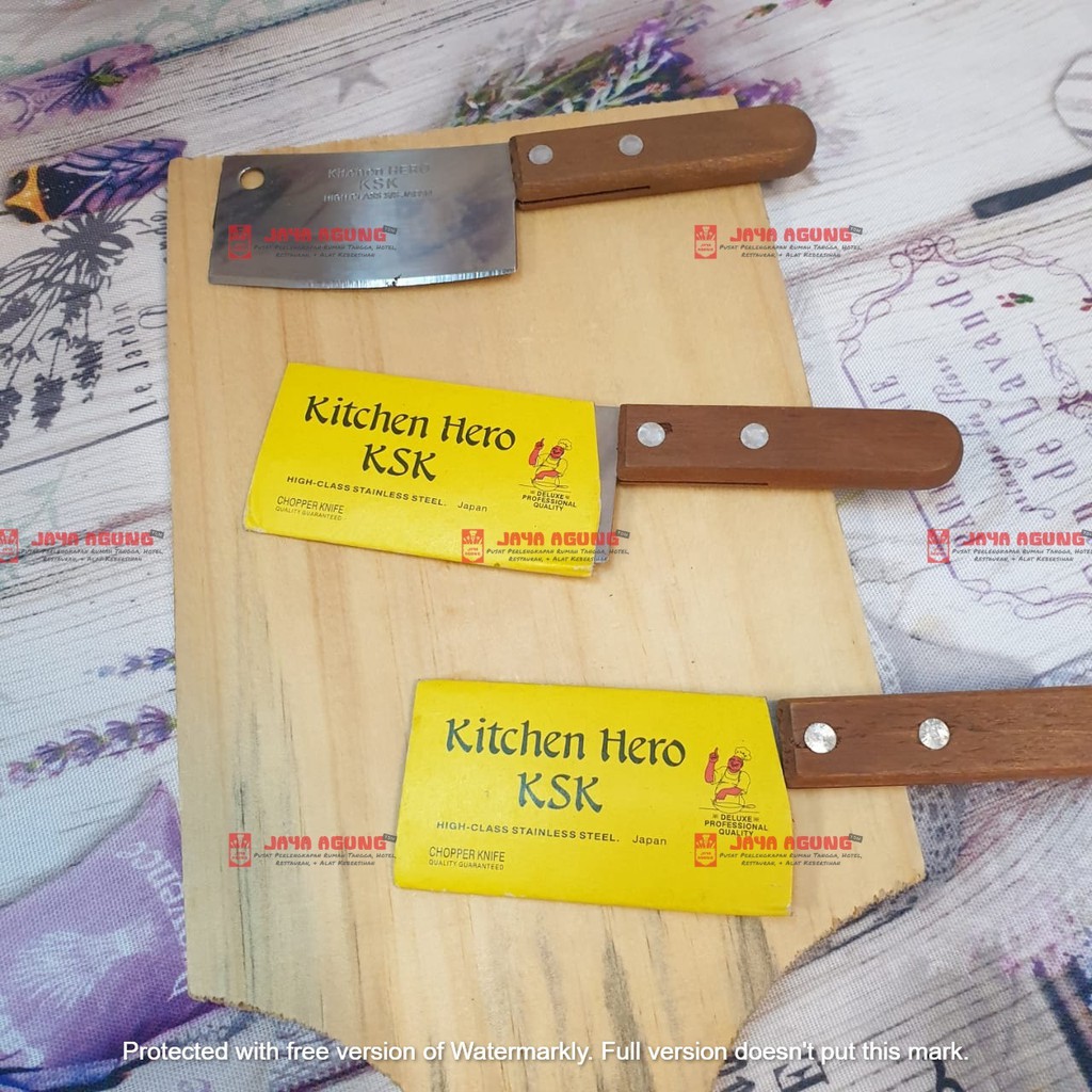 Pisau Golok Mini Kitchen Hero KSK