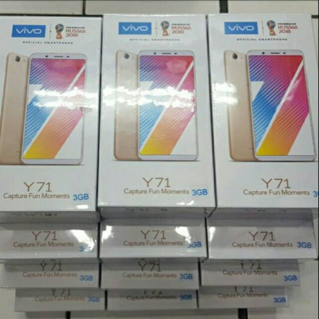 Vivo Y71 Ram 3GB Internal 32GB Garansi resmi