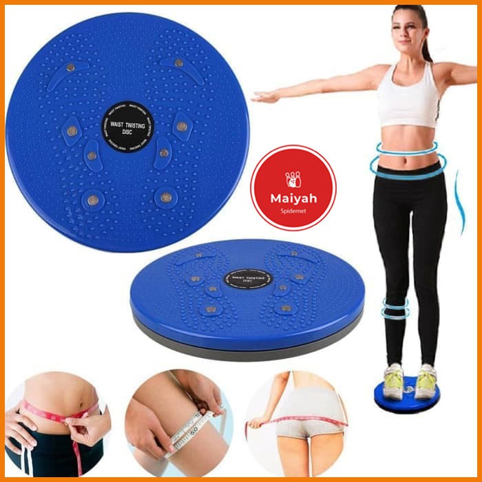 Jogging Body Pinggal Pinggul paha kaki Plate Waist Twisting Rotator Disc olahraga pelangsing Speeds 