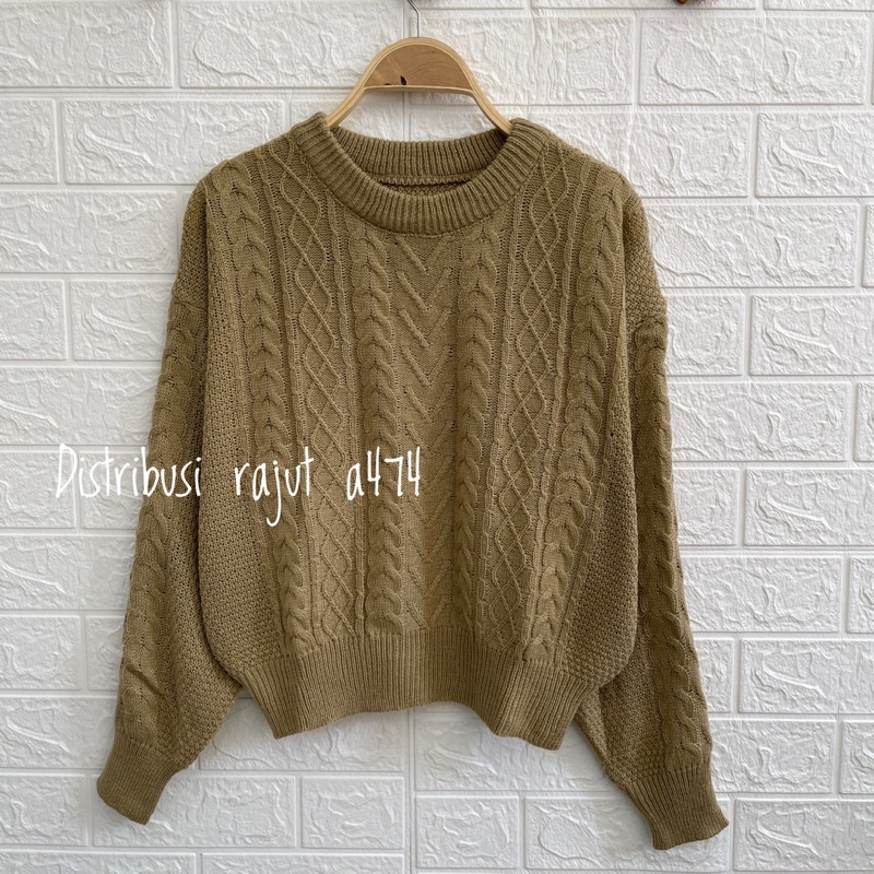 NATHAN SWEATER RAJUT KOREA BY ML