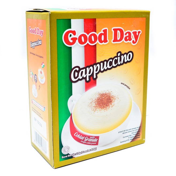 

GOOD DAY CAPPUCINO BOX 25GR