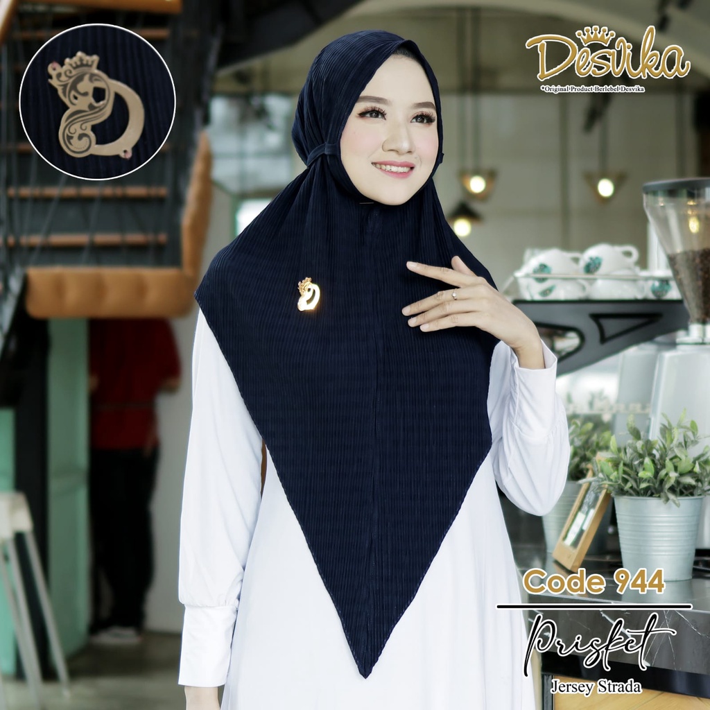 DESVIKA DC khimar plisket 944 original desvika dc