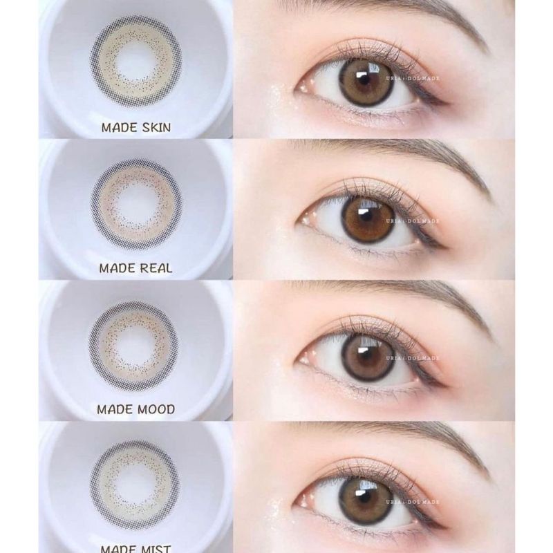 Softlens sisse lens I-DOL MADE SKIN BEIGE NORMAL S/D MINUS -600 sisselens