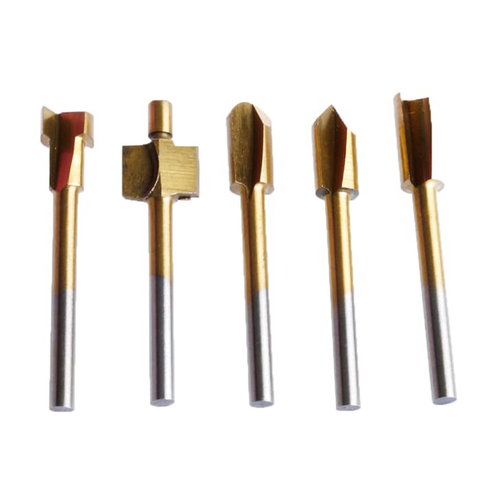 Mata Profil Set 10pc Router Cove Flush Trim Straight Mini Grinder RB13