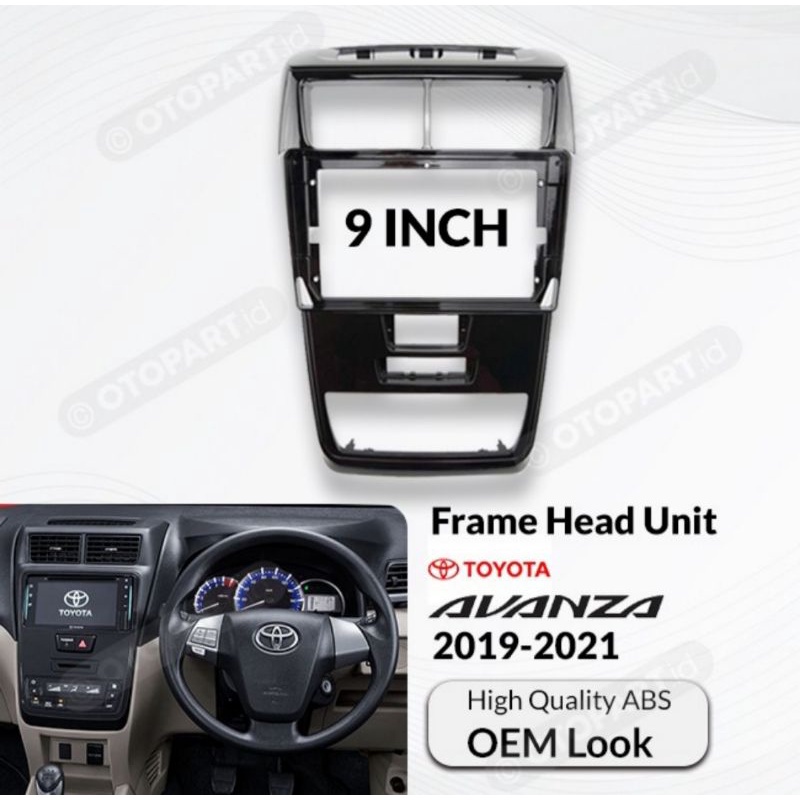 FRAME 9&quot; AVANZA 2019 AVANZA 2020 AVANZA 2021