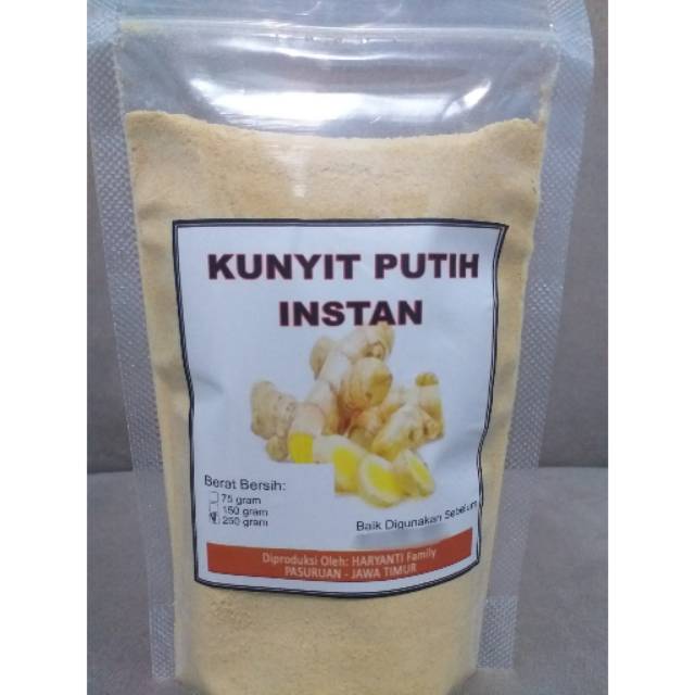 

Kunyit Putih Instan 250 gram