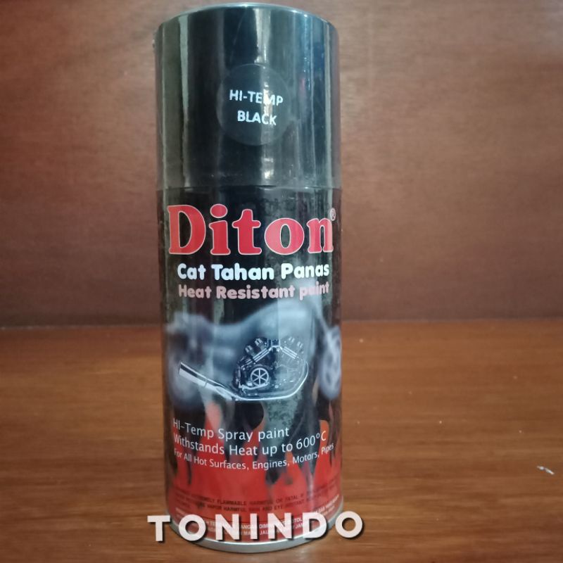 Cat Semprot DITON Premium Hi-Temp Black/ Hi-Temp Silver/ Hi-Temp Bronze
