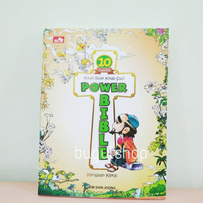 Buku Komik Alkitab Power Bible Comic seri 3, 6, 8