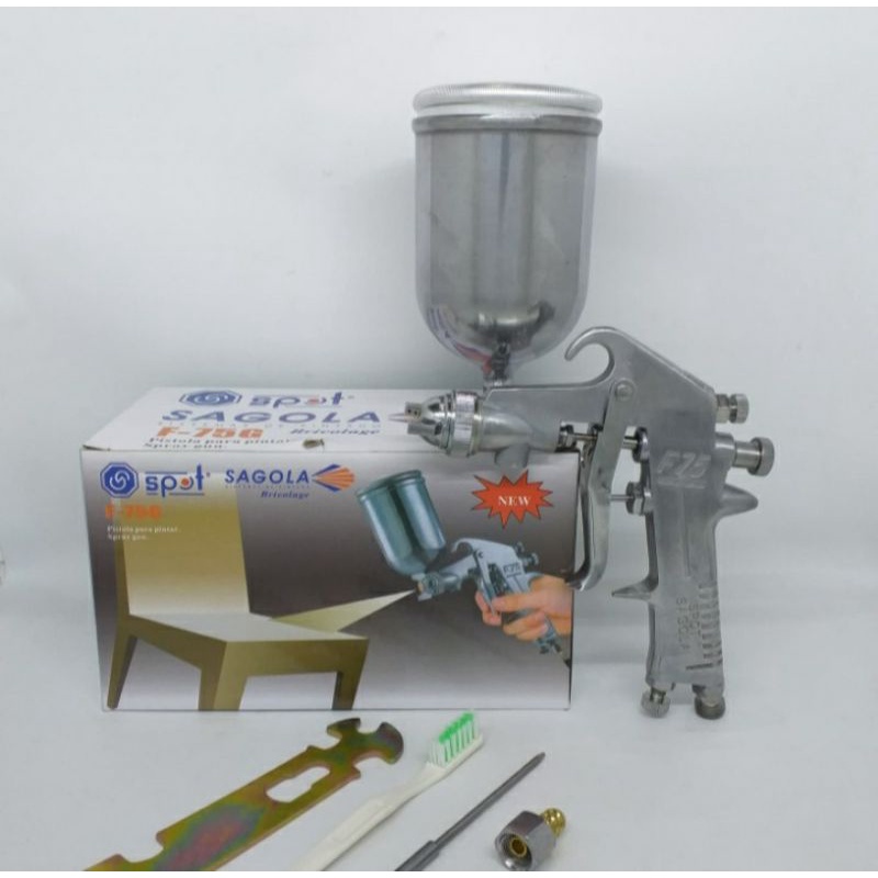 Sagola F75G / F-75G / F 75 G Tabung Atas Spraygun