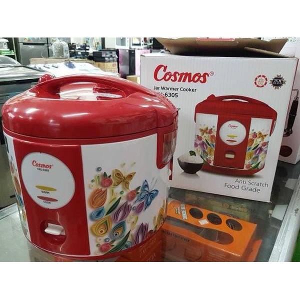 Cosmos Rice Cooker CRJ-6305 Harmond - Penanak Nasi 2L 400W