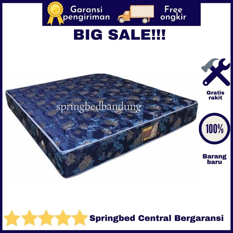 SPRINGBED CENTRAL DELUXE T24 MURAH BANDUNG SUMEDANG KUNINGAN CIREBON TASIKMALAYA CIAMIS