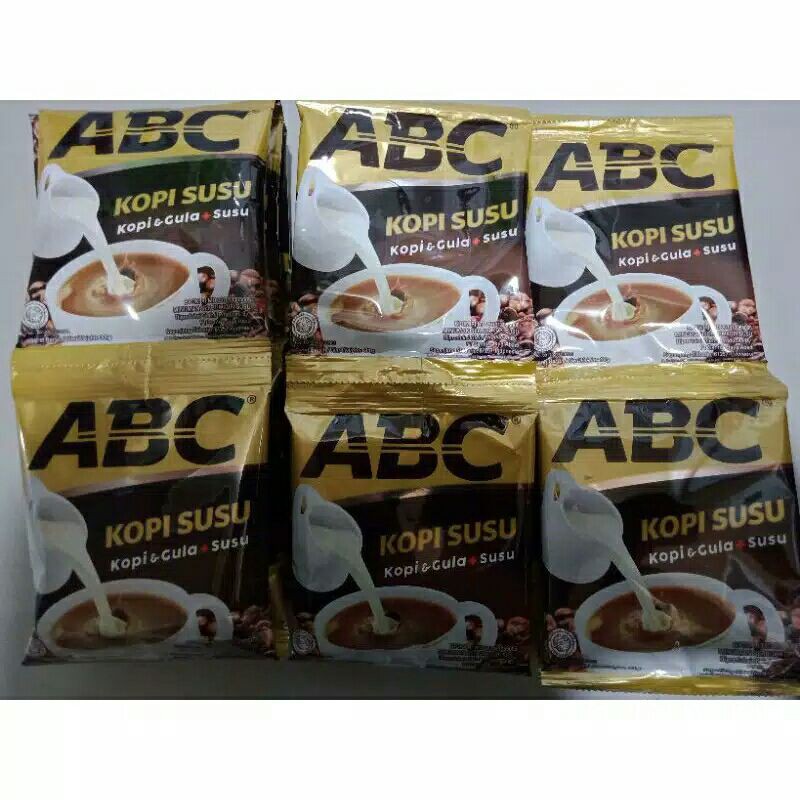 

KOPI ABC SUSU RENCENG HARGA PROMO (1RENCENG=10PCS)