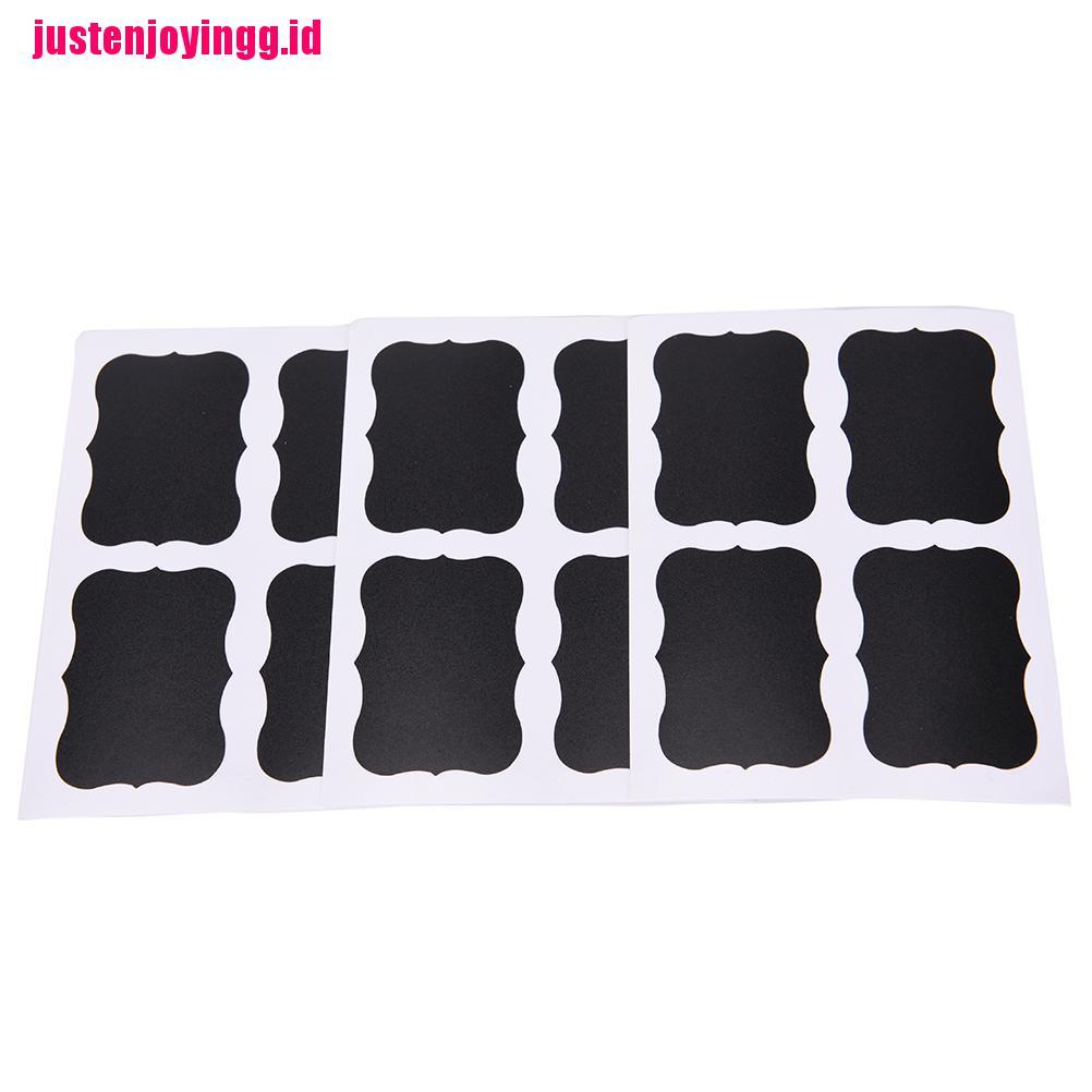 Justenjoyingg.id - justenjoyingg.id36pcs Stiker Decal Desain Chalkboard Untuk Dapur