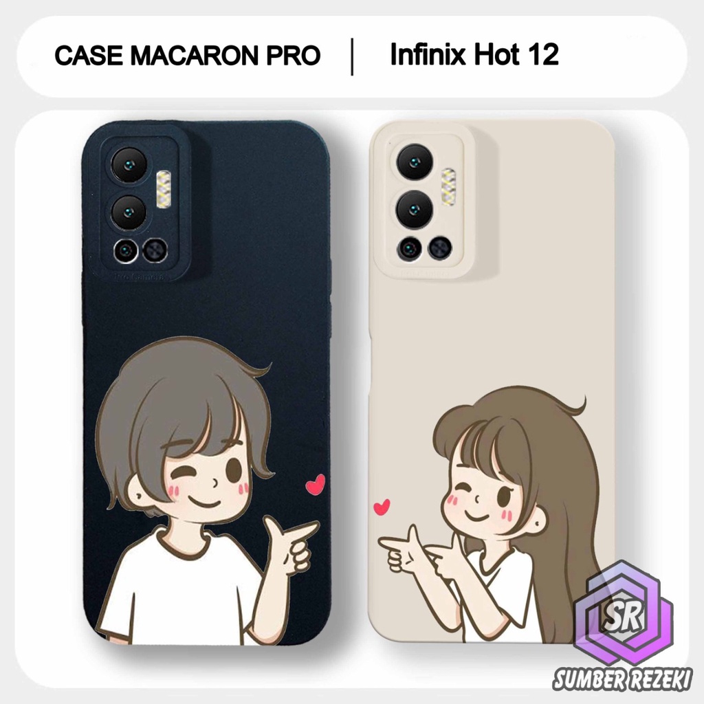 SUMBER REZEKI - COUPLE CASE PRO CAMERA INFINIX 10S HOT 11S HOT 12 PLAY Hot 12i HOT 12 SMART 5 Hot 11