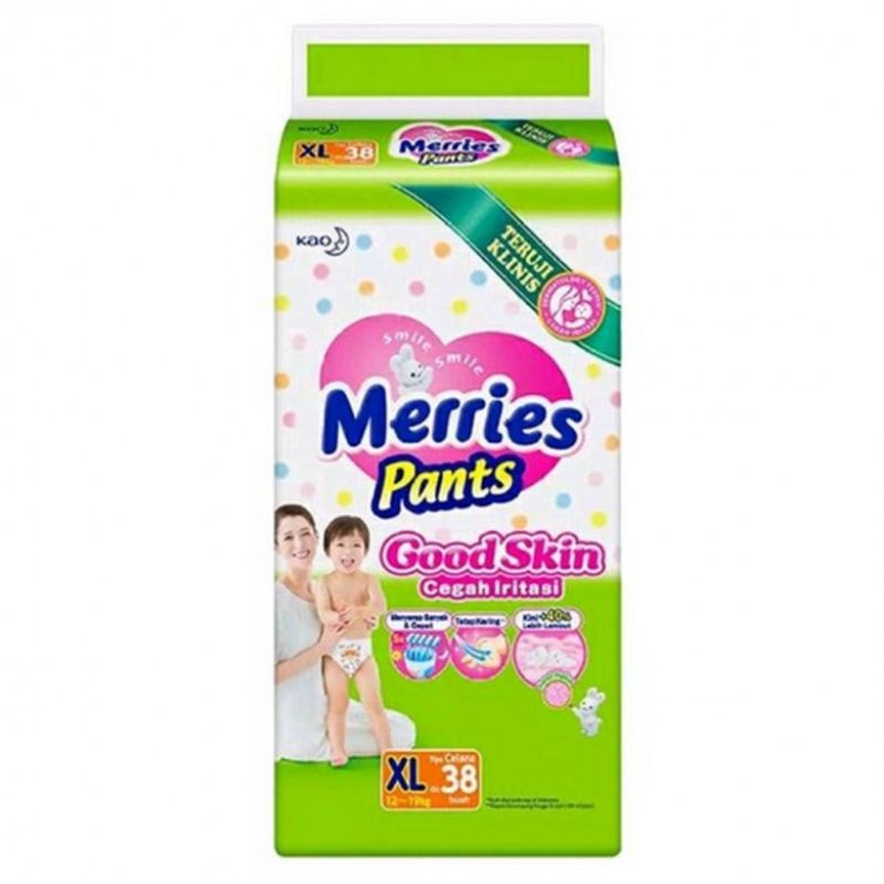 Merries Pants Good Skin NBS40/ S40+4 / M34 / L30 / XL26 / XXL28/ M50/ L44 / XL38