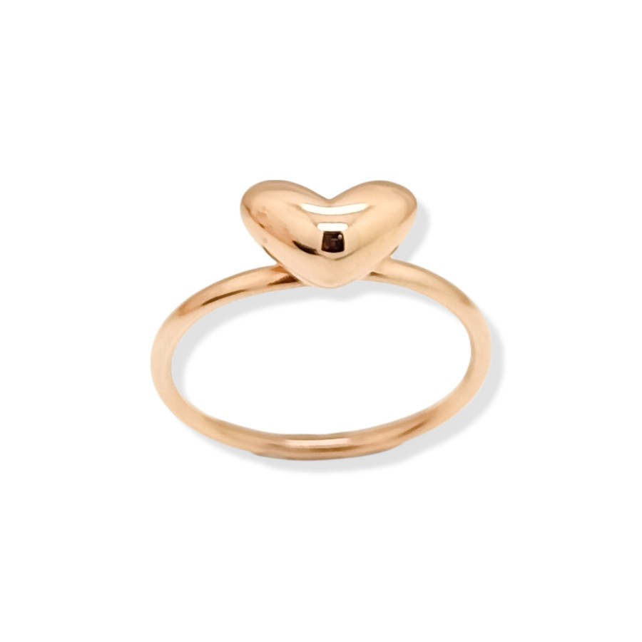 TY5 Cincin Sandra Dewi Gold Valentine Golden Love Series RI2002 Kadar 18K 755