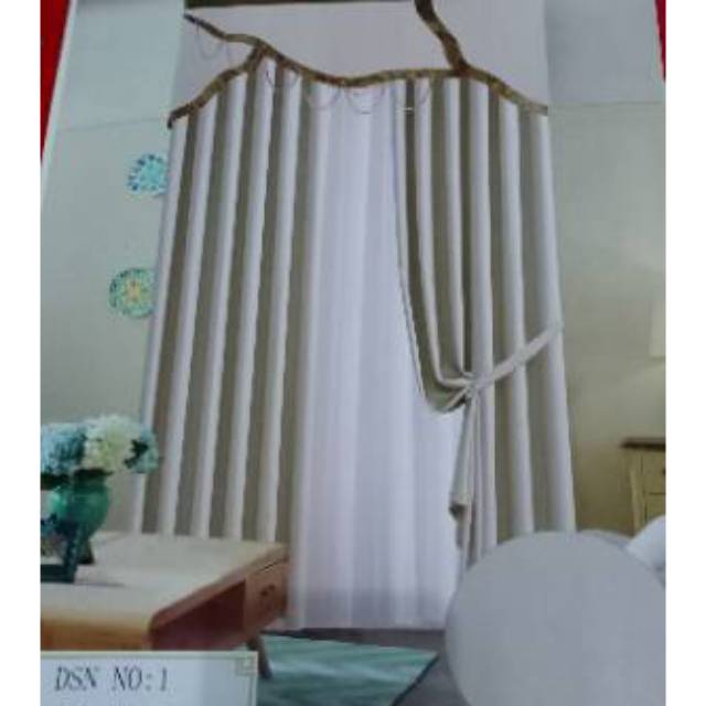 Gorden Blackout Polos L 200 x T 250 Gorden Maxsimalis Gorden Jendela Ukuran Lebar