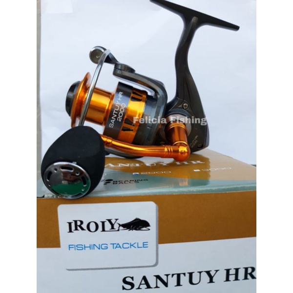 Fishing Reel Rel Rell Ril Katrol Spinning Pancing Iroly santuy Power Handle 1000 2000 3000 Murah Cod
