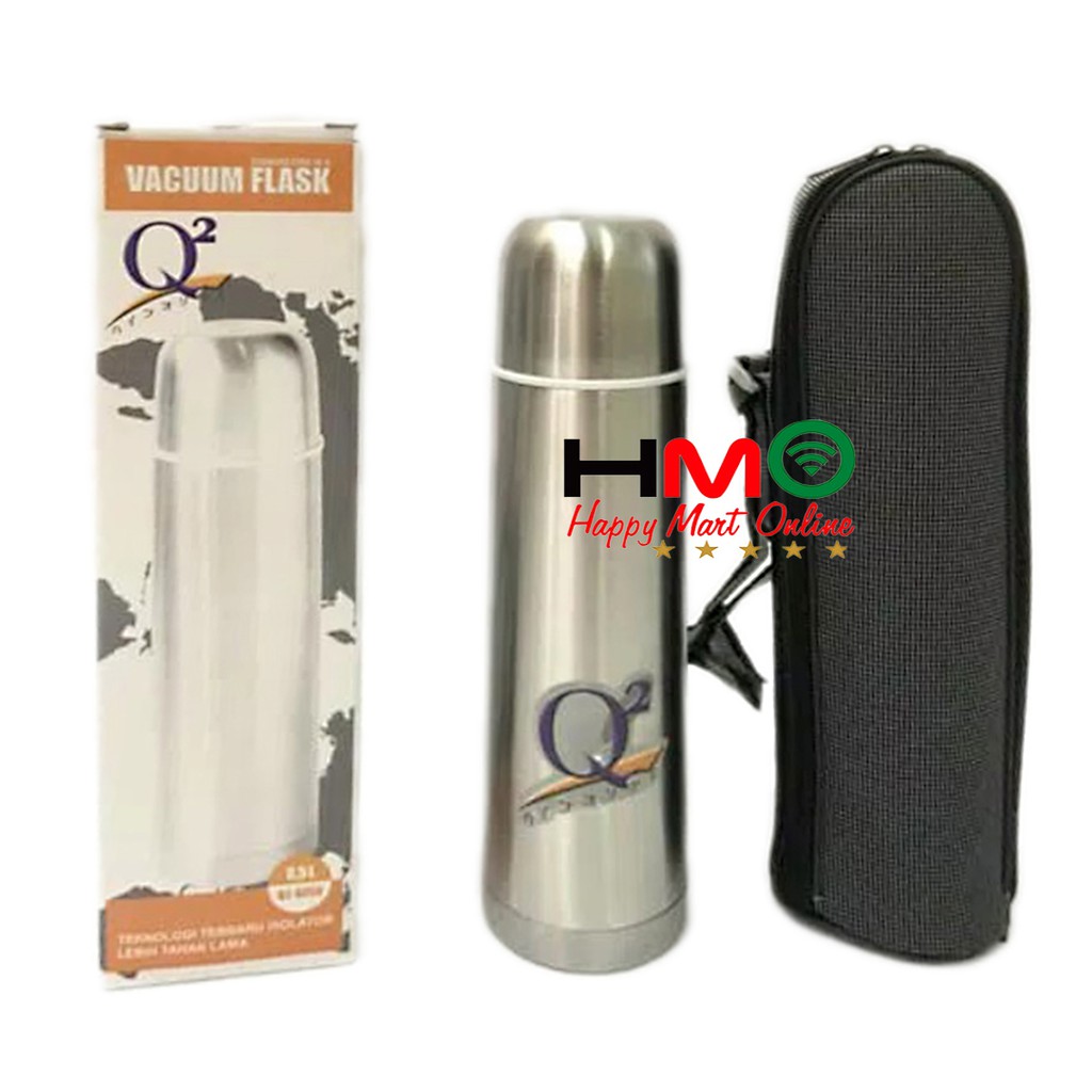 Thermos Termos Air Panas dan Dingin Q2 Vacuum Flask 250Ml, 500Ml, 750Ml, 1000Ml-2