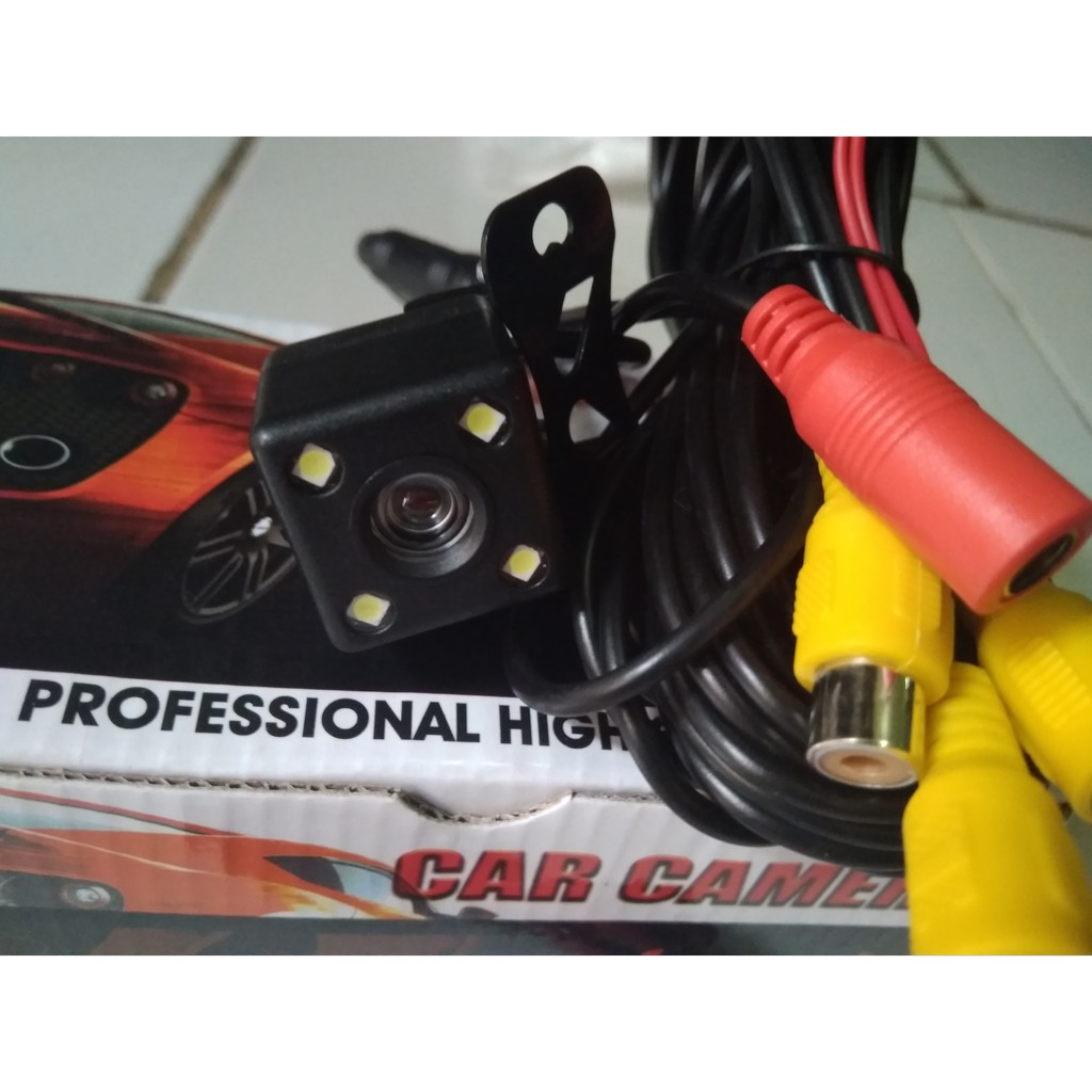 Kamera Mobil Mundur 4 LED Kualitas Original Camera Parkir Dengan Lampu
