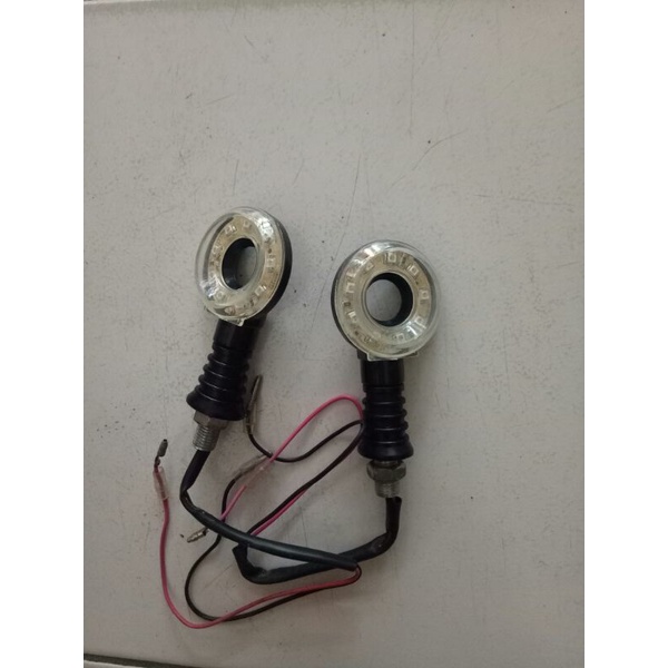 lampu sen variasi led motor universal bulat