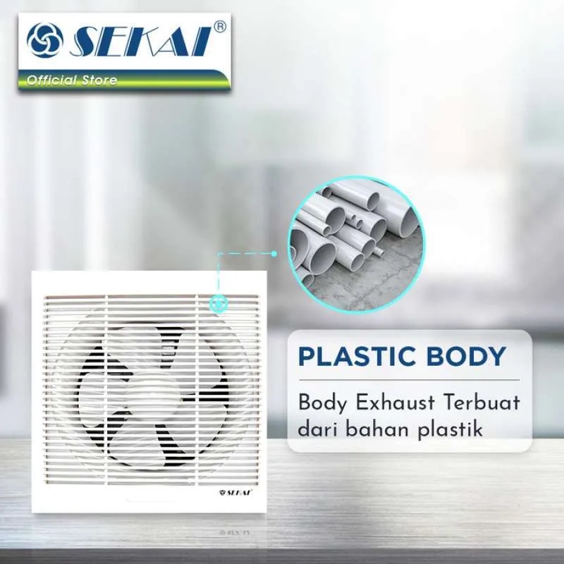 Sekai Exhaust Fan WEF-890 8 Inch