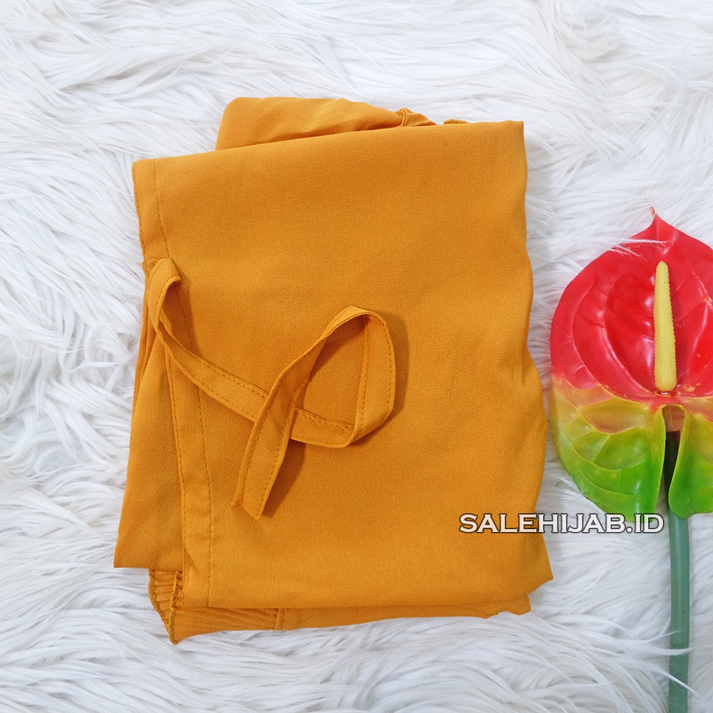 BERGO MARYAM TALI PLISKET DIAMOND PREMIUM || JILBAB INSTAN PLEATED DIAMON-GOLD