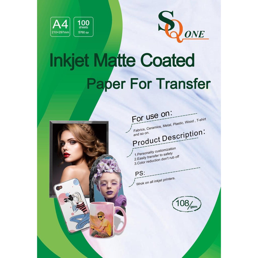 

Inkjet paper A4 isi 100 sheet