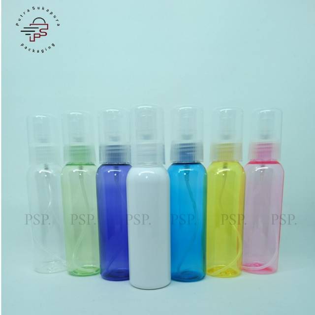 Botol pump treatment 100ml / Botol plastik 100ml tutup treatment pump / botol treatment pump 100ml /