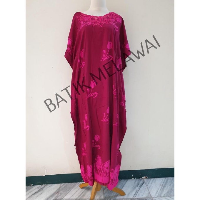 Daster Dress batik PREMIUM SUNAN ORI Adem Kalong LD Kapstan Bordir