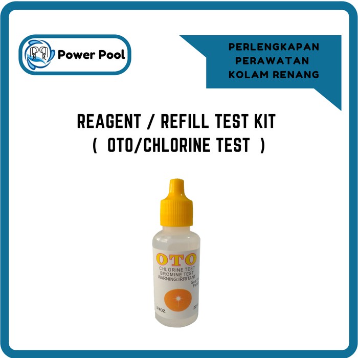 Refill chlorine test kit Boost  klorin test  oto PS3~27