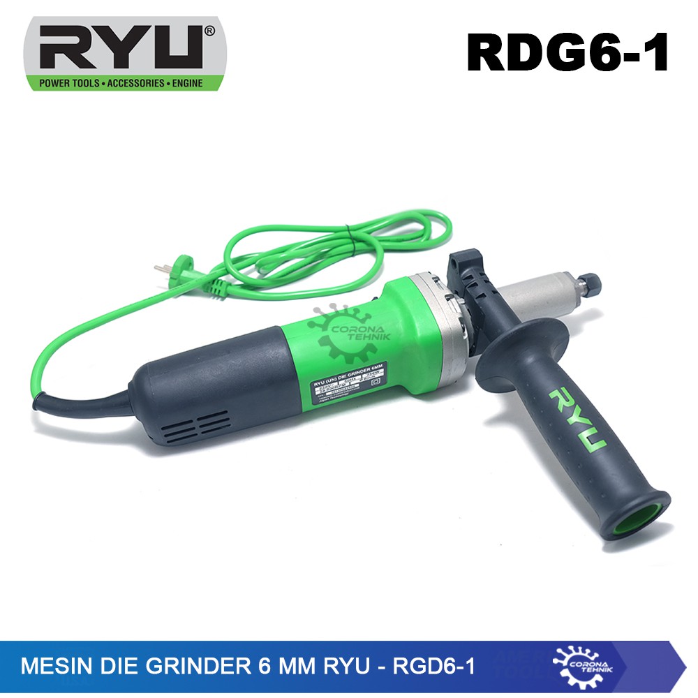 Ryu - RGD6-1 - Mesin Die Grinder - Gerinda Botol 6 mm