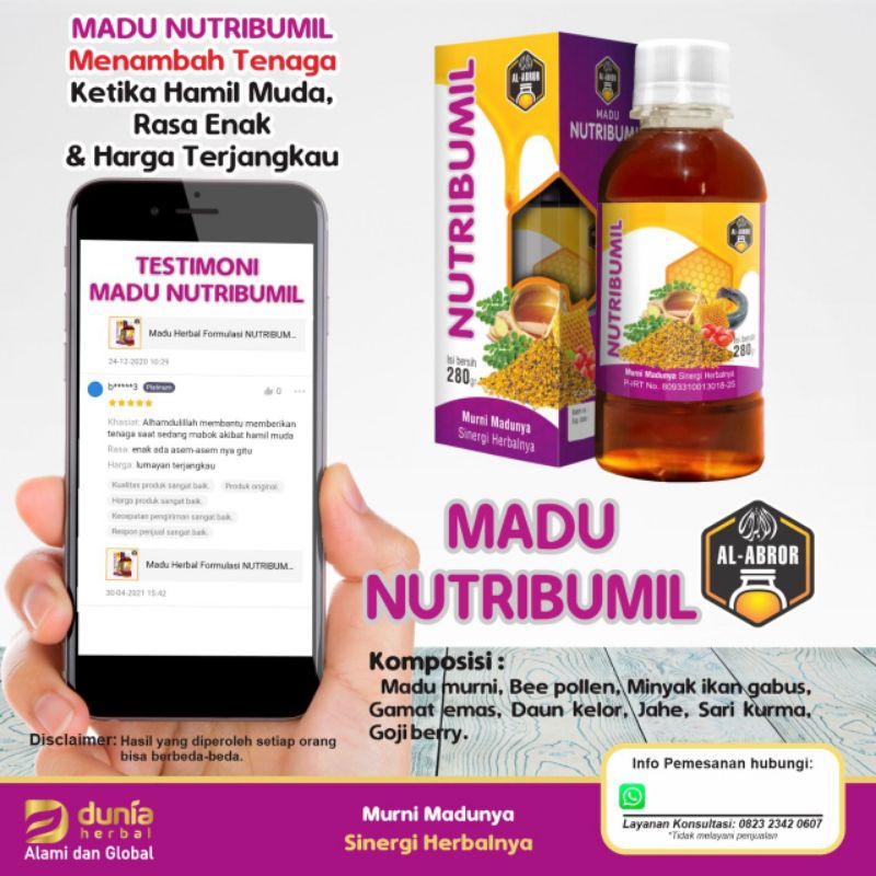 

madu formulasi nutribumil