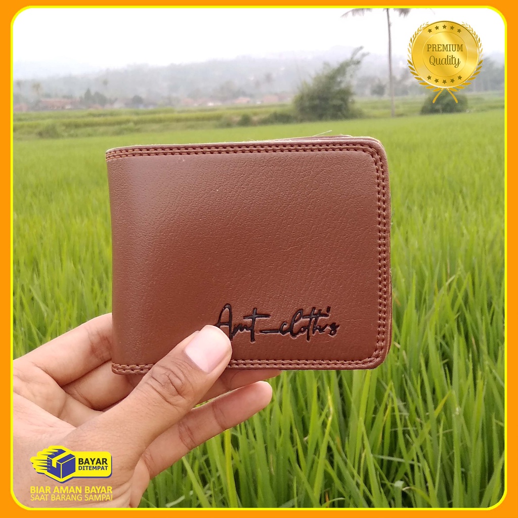 Dompet Lipat Pria AMT high quality sintetik (COD)