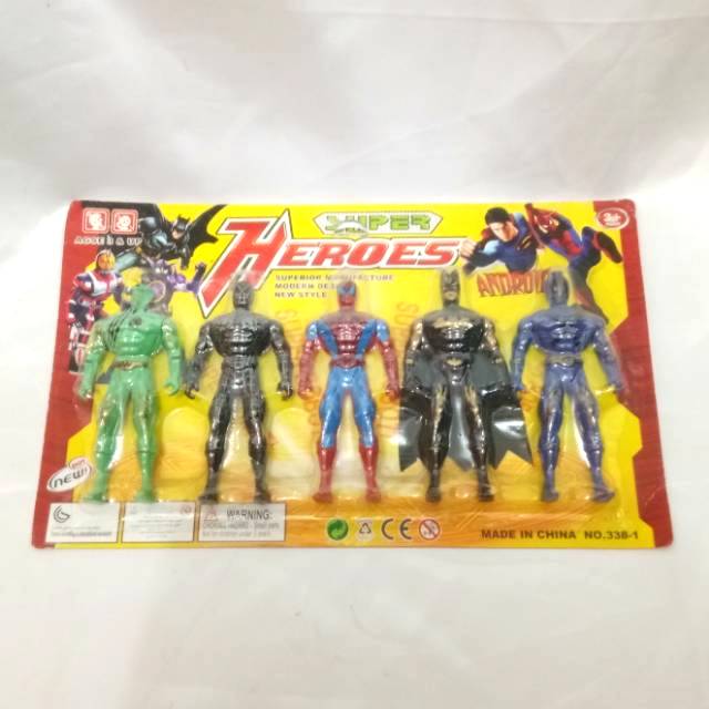 Mainan Anak Robot SUPER HEROES