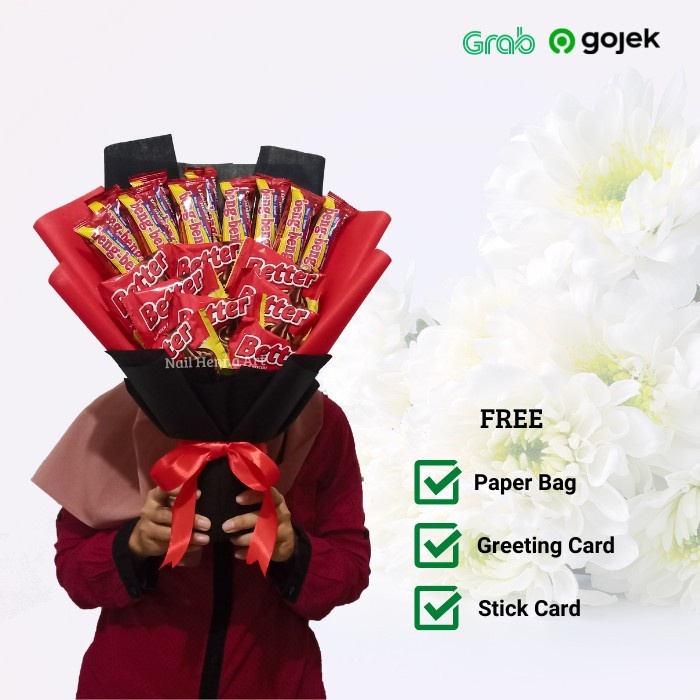Buket Snack Better Hadiah Ulang Tahun/ Wisuda/ Anniversary/ Valentine