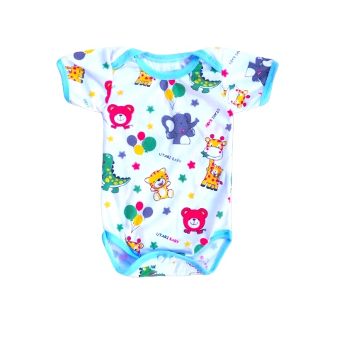 Jumper Bayi Newborn , Overall Anak, Baju Kodok, Romper Lengan Pendek Gajah ,Jumsuit Bayi Jumper Bayi