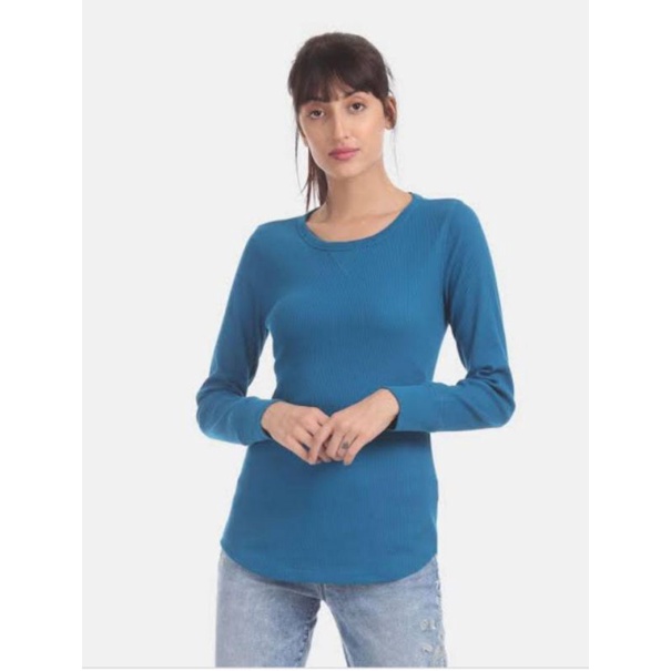 GAP WAFFLE KNIT LONGSLEEVE BLOUSE