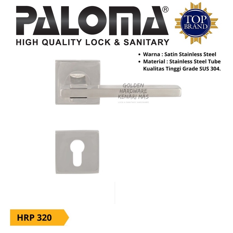 PALOMA HRP 320 Handle Pintu Kamar Tidur Minimalis SUS 304