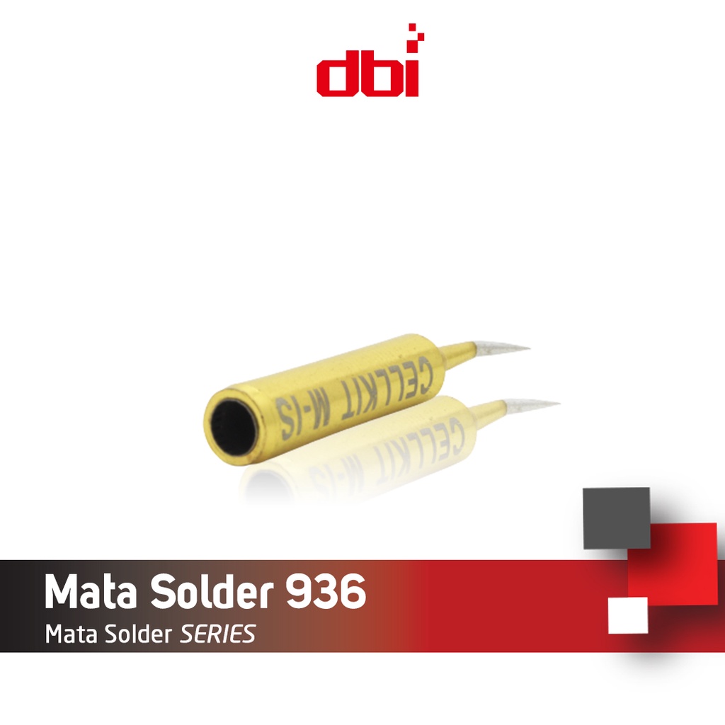 Mata Solder - Solder TIP 936 Emas type M-IS Bengkok di Ujung CELLKIT