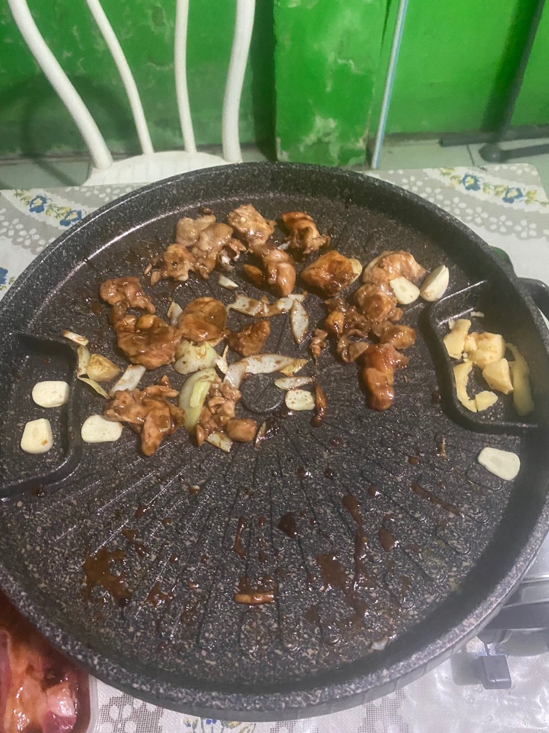 Bulgogi Pan 32cm All New Alat Panggangan Bbq Plus Tutup Kaca