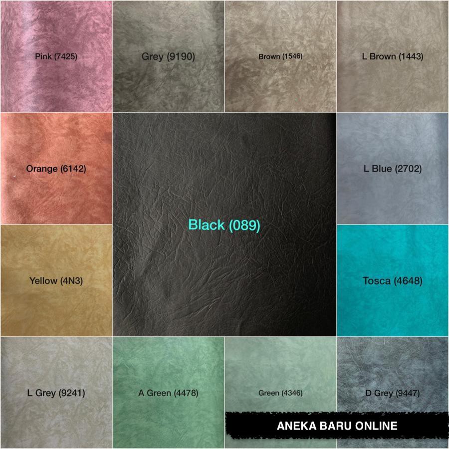 Kain Sofa Kulit Sintetis Mebel Oscar ISABEL (Emboss Urat) | Cover Imitasi kursi jok - 1/2 meter