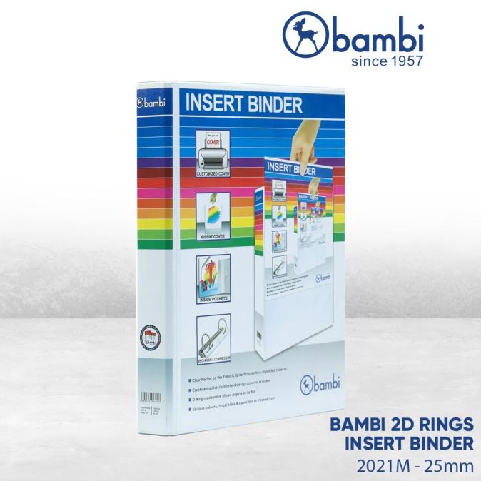 

Bambi Insert Binder 2021M Folio