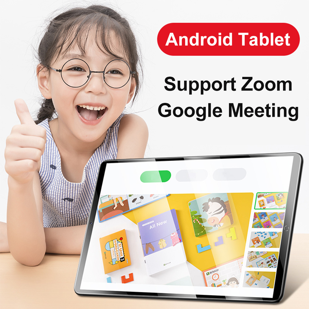 Asli Tablet PC 6 GB + 128 GB Tablet Android Google Kelas Kelas Online Belajar Tablet ZOOM 4G Jaringan Merek Baru Sepuluh Core