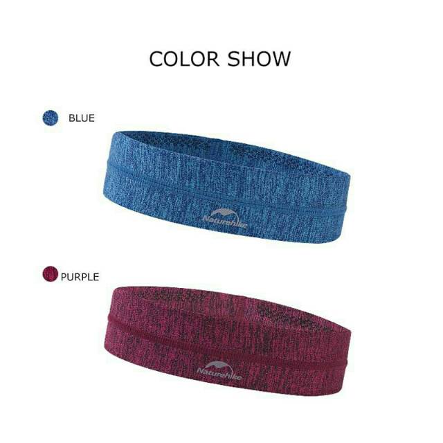 Naturehike Quick-Dry head band sweat band bandana bando ikat kepala gym yoga running headband